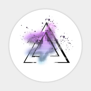 Grunge - Triangle Magnet